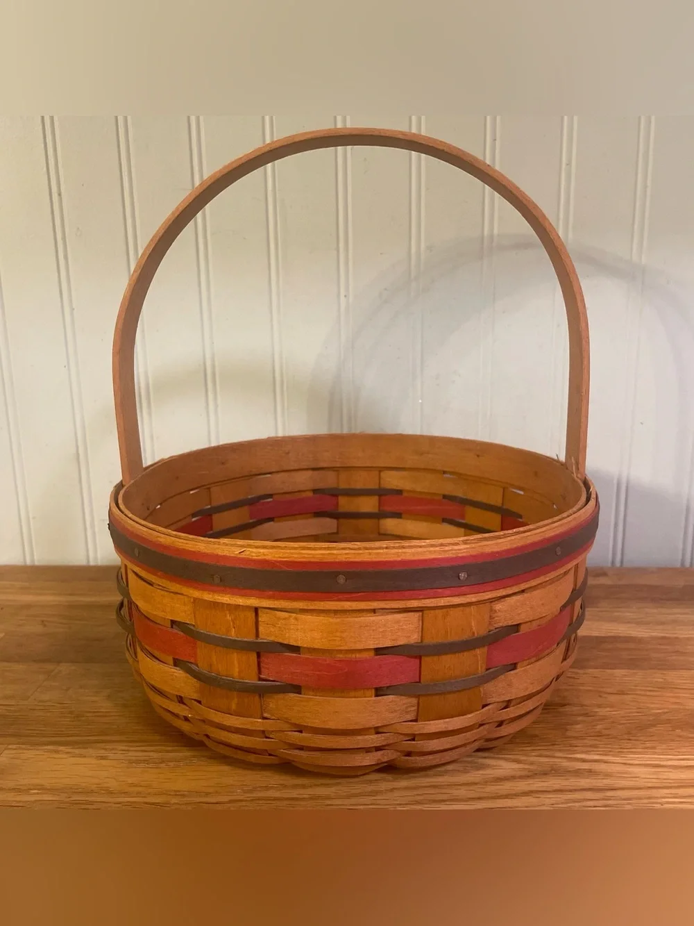 Vintage Longaberger 1992 Crisco American Cookie Celebration Basket